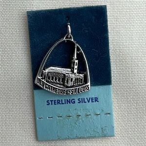 Vintage, Kinney sterling silver St. Louis charm